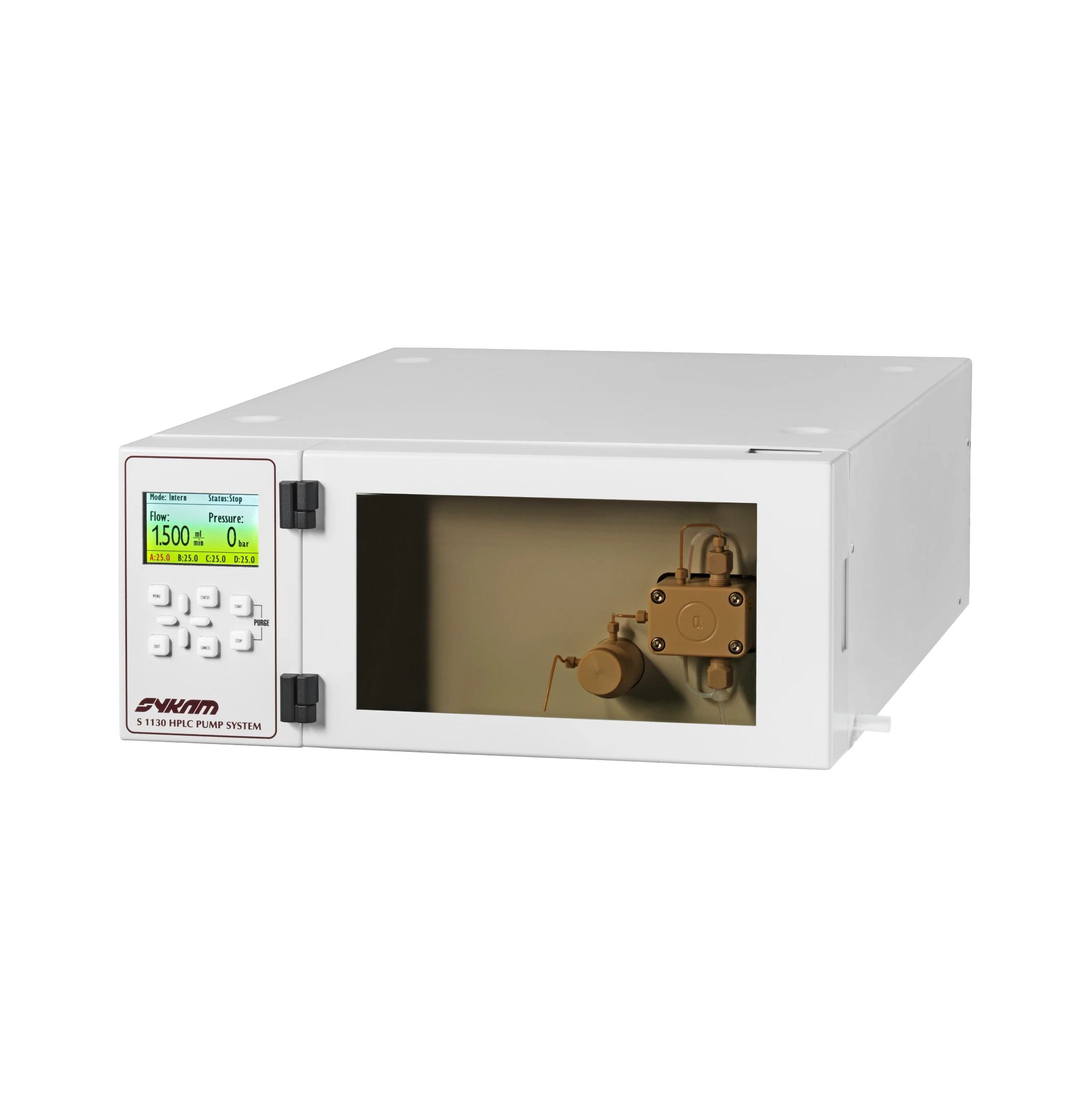 Sykam S 1130 pump configured for semi-preparative HPLC